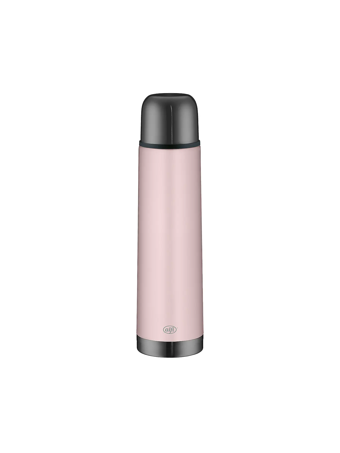 ALFI | Isolierflasche - Thermosflasche 0,75l ISOTHERM ECO Linen Beige | rosa